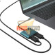Adaptador USB-C A 2 DisplayPort 4K 60Hz 2 Monitores