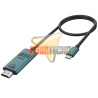 Cable USB-C A HDMI 8K 30Hz 4K 120Hz 1.8m