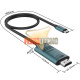 Cable USB-C A HDMI 8K 30Hz 4K 120Hz 1.8m