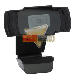 Webcam Philips P106 HD 720p Con Micrófono USB Negro