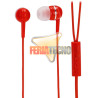 Audífonos Manos Libres Motorola Earbuds 105 Jack 3.5mm Rojo