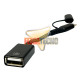 Adaptador OTG 2 en 1 USB-C Micro USB a USB Hembra