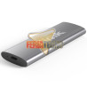 Cofre para Disco SSD M.2 Dual NVMe SATA USB-C 10Gbps