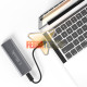 Cofre para Disco SSD M.2 Dual NVMe SATA USB-C 10Gbps