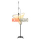 Par Soporte Pedestal Parlante Ajustable 73-100cm Base Estrella