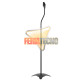 Par Soporte Pedestal Parlante Ajustable 73-100cm Base Estrella