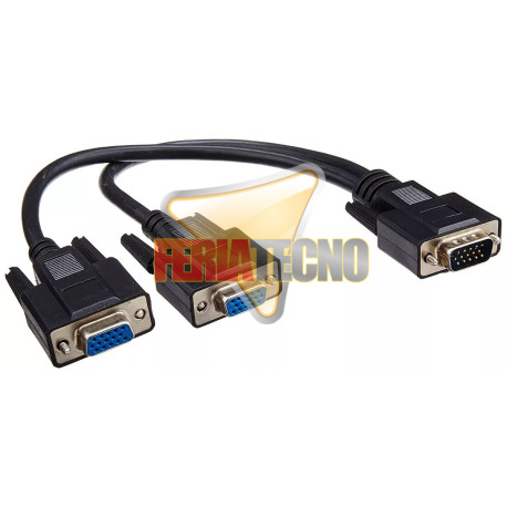 SPLITTER VGA A 2 SALIDAS VGA
