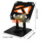 Soporte Aluminio para Tablets y Notebook Hasta 13” Giratorio Plegable