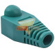 FUNDA, CAPUCHON PARA CONECTOR RJ45, 100 UNI. VERDE