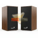 Parlantes PC Genius SP-HF180 Madera USB Aux 3.5mm Stereo