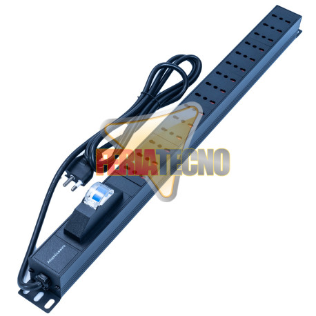 PDU Para Rack 15 Tomas Vertical Con Proteccion Certificado SEC