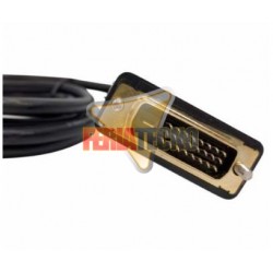 CABLE DVI-D 1,8 MTS. CONECTOR BAÑO ORO