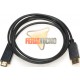 CABLE DISPLAY PORT A HDMI 1,8 METROS, NEGRO.