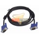 CABLE VGA 5 MTS. M/M, C/FERRITA, CONECTOR AZUL