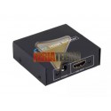 SPLITTER HDMI AMPLIFICADO 2 SALIDAS, V1.4, SOPORTA 3D