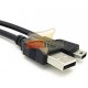 CABLE USB 2.0 A MINI USB 5 PINES, 1,8 MTS.