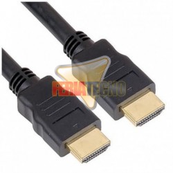 CABLE HDMI 1.8 MTS. CONECTOR BAÑO ORO